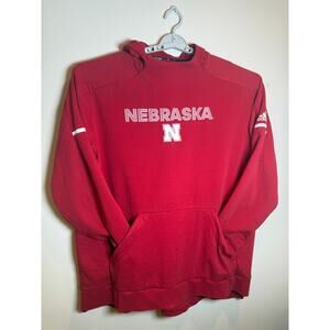 Adidas Nebraska Cornhuskers Hoodie 3XL Red Pullover Husker N Logo Men’s